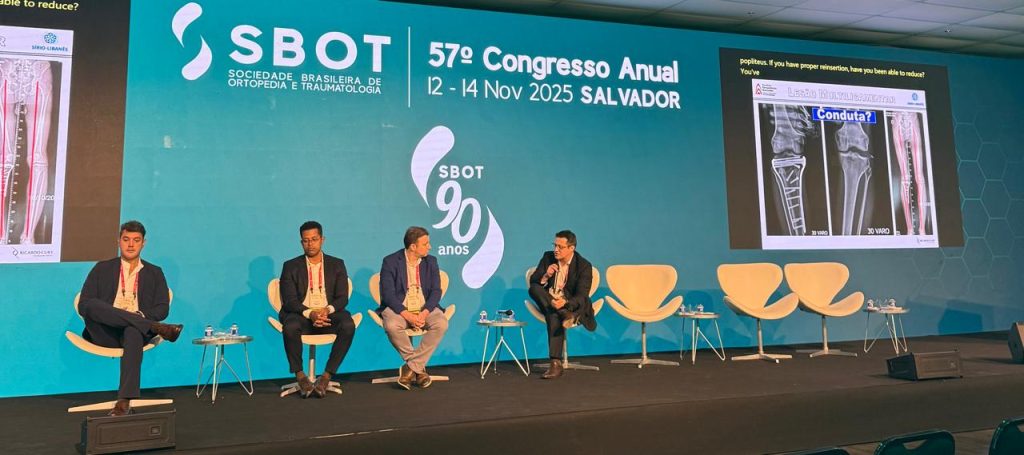 Participação do Dr. Felipe Schumacher no debate de casos complexos no 57º Congresso Brasileiro de Ortopedia e Traumatologia
